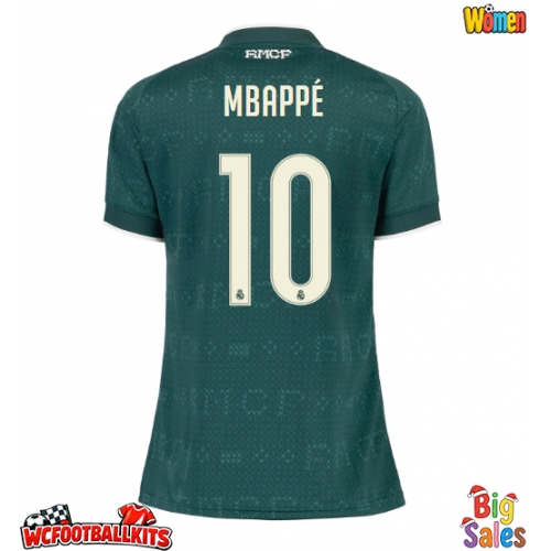 Real Madrid Kylian Mbappe #10 Replica Away Stadium Shirt for Women 2026-27 Short Sleeve